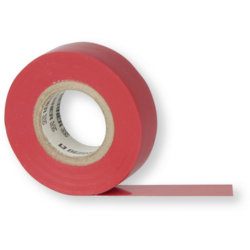 PVC-Isolierband 0,19x15x20 m rot